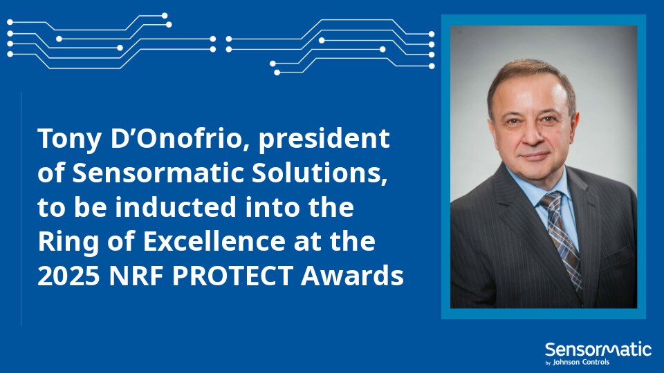 Tony D'Onofrio inducted into Ring of Excellence at 2025 NRF Protect Awards