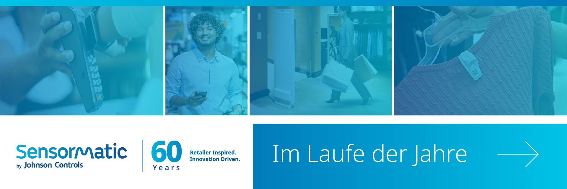 sensormatic 60th anniversary timeline carousel slide 1: through the years