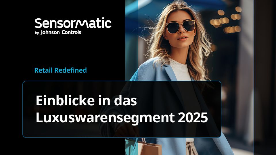 cover of sensormatic 2025 luxury report 