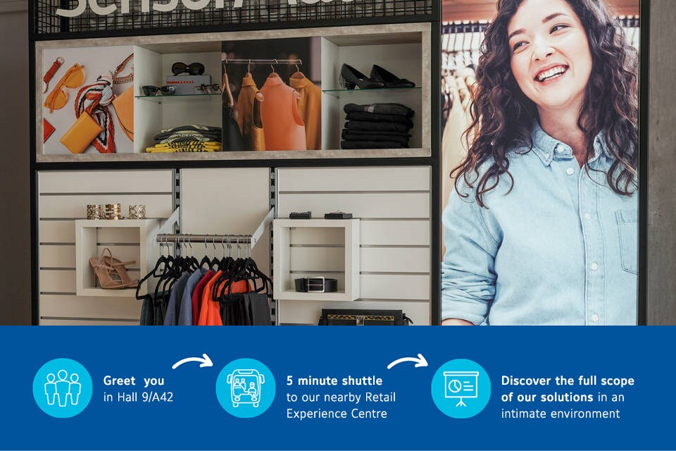 visit sensormatic at our dusseldorf retail experience centre from eurocis 2024 trade show