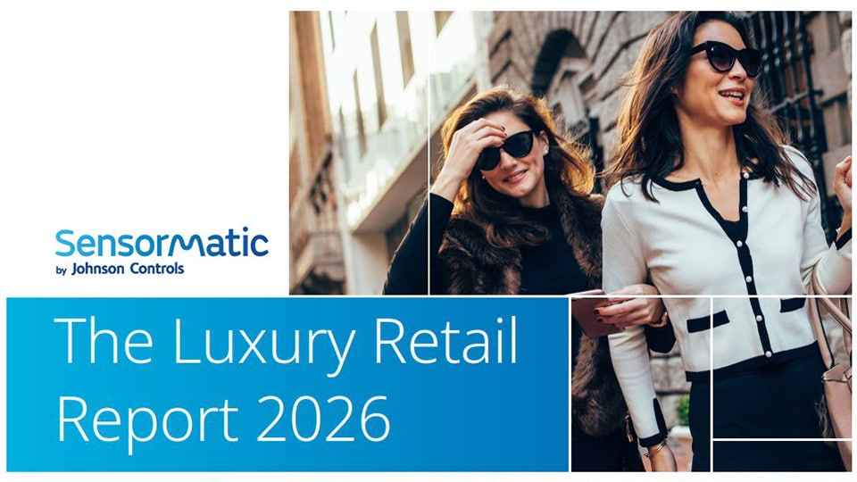 cover of sensormatic luxury retail report 2026 uk edition