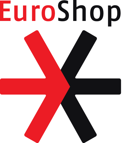 official euroshop logo in red and black