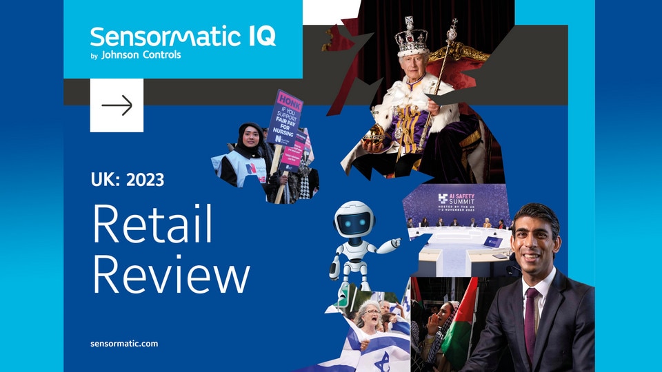 cover of sensormatic solutions 2023 annual emea retail review report