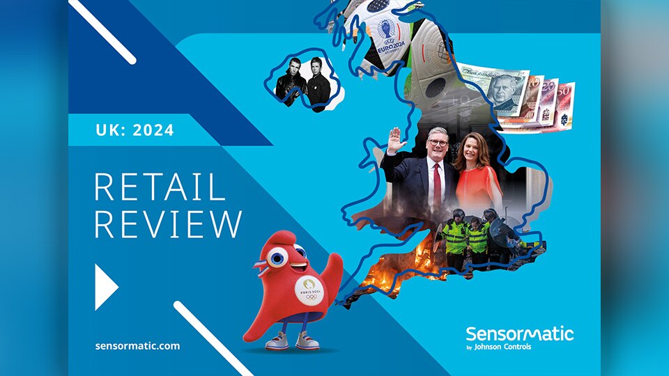 cover of sensormatic solutions 2024 annual uk retail review report
