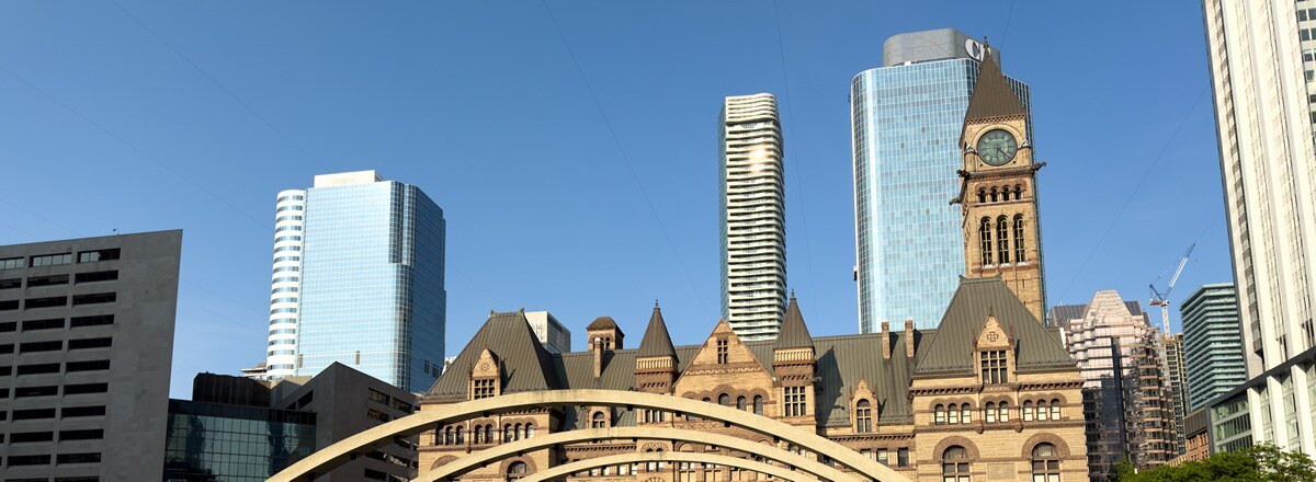 view of toronto canada skyline