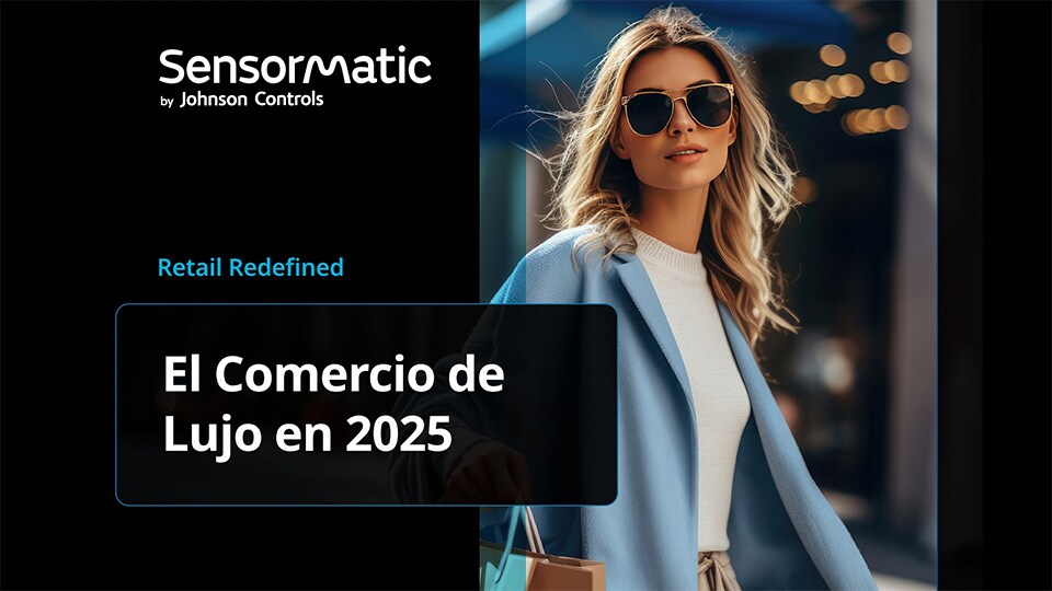 cover of sensormatic 2025 luxury report 