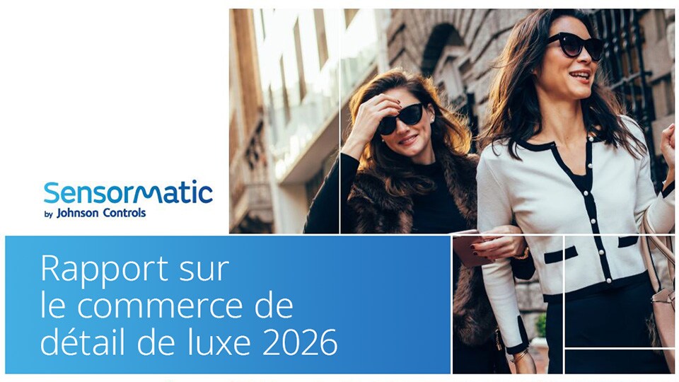 cover of sensormatic luxury retail report 2026 FR edition