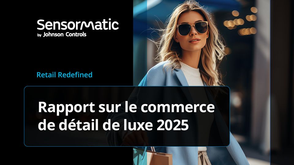 cover of sensormatic 2025 luxury report 