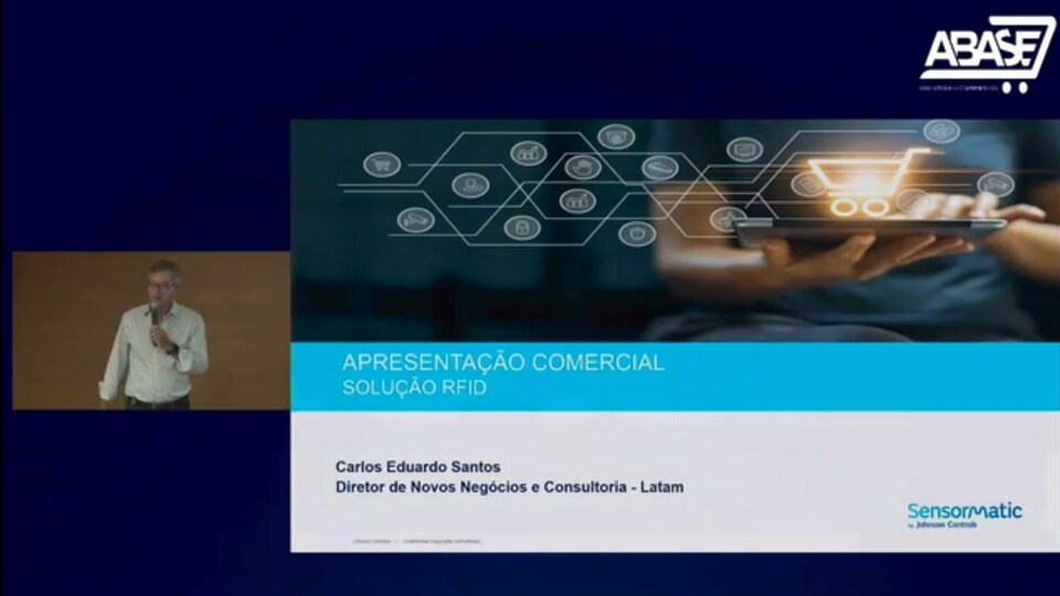 webinar poster card for Palestra ABASE CONECTADA